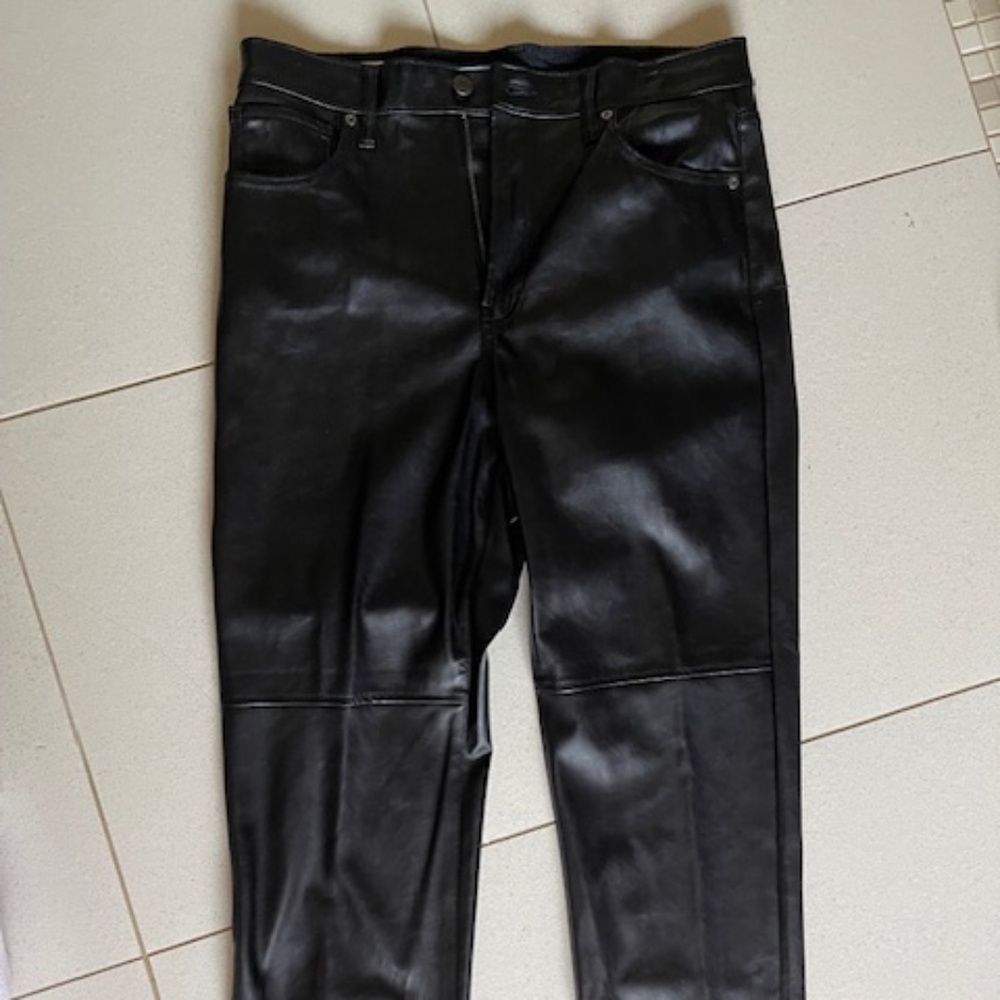 GAP Faux Leather Pants NWOT  12R